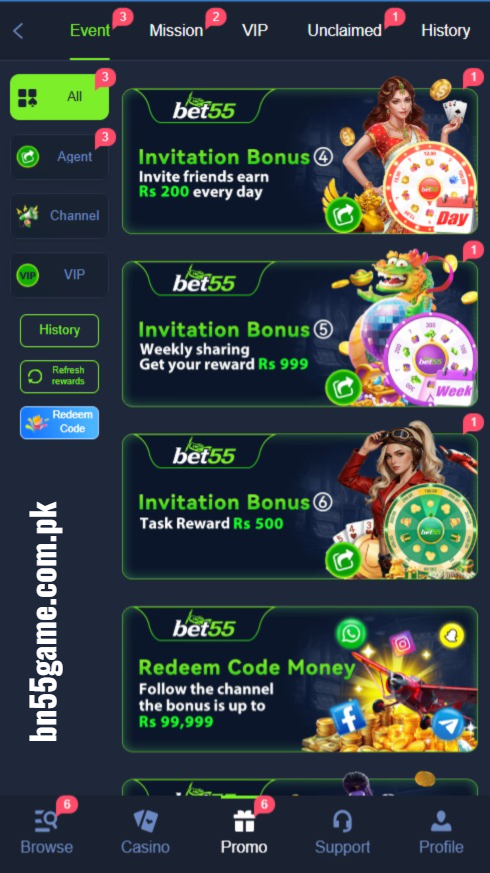 Bet55 Game