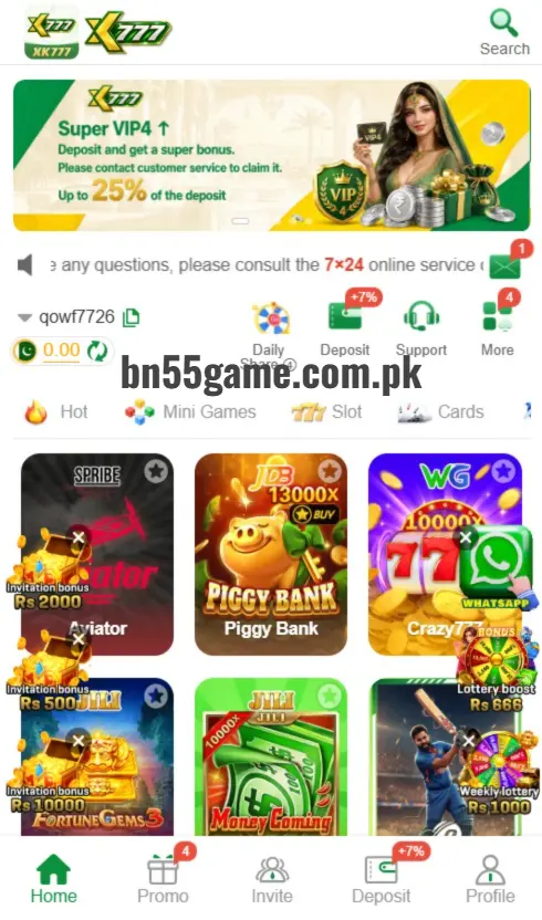 XK777 Game